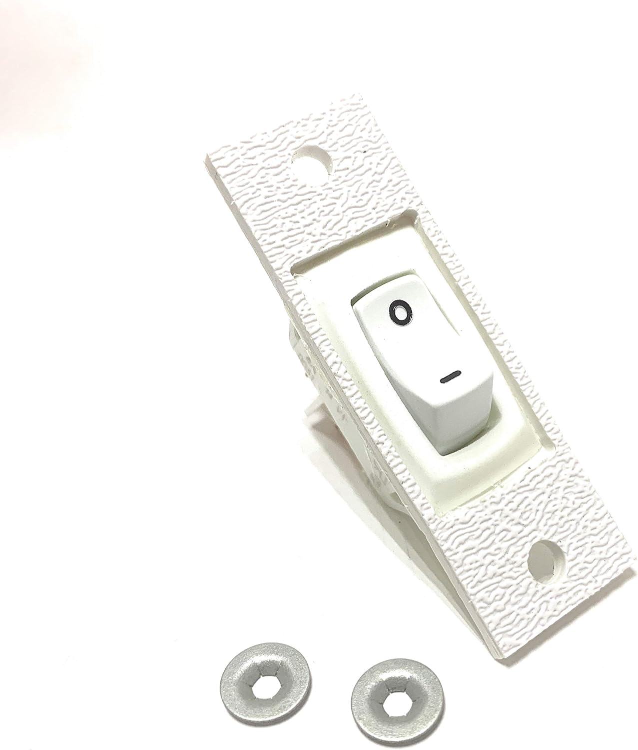 704605 Replacement White Fan Rocker Switch Compatible With Whirlpool Jenn-Air Cooktops