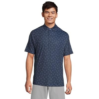 Callaway All Over Chev Printed Polo Men