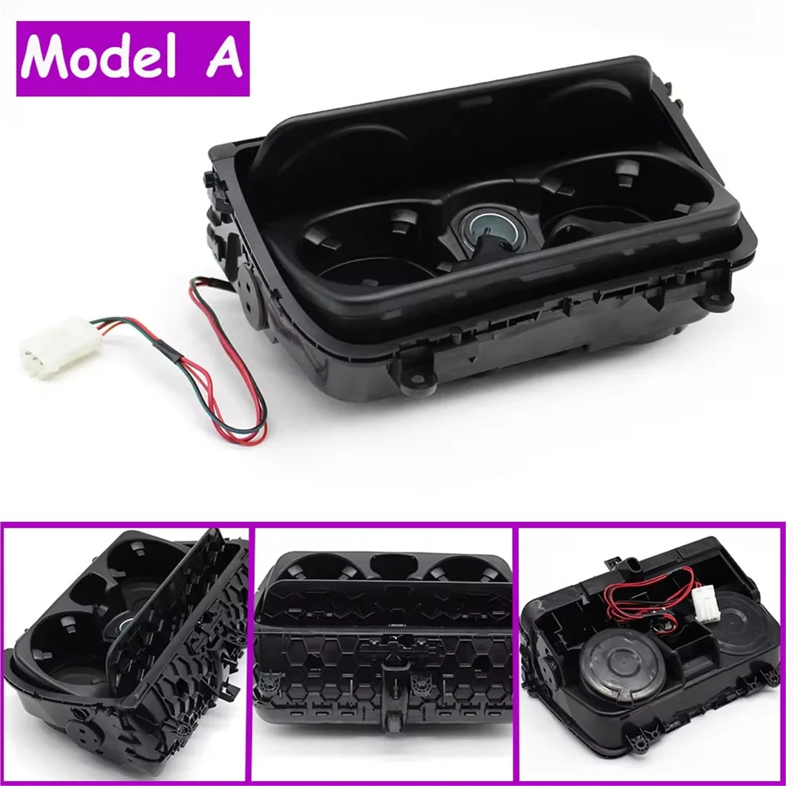 Konsola Środkowa Uchwyt na kubek z wodą na środkową konsolę samochodową BMW serii 5 F10 F11 F18 523 528 530 535 540 51169256131(Model A)