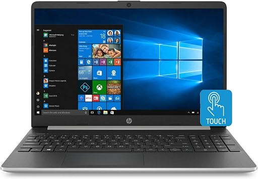 HP Notebook 15-dy1008CA, 15.6 HD Laptop, Intel Core i3-1005G1, 8GB RAM, 256GB SSD, Windows 10