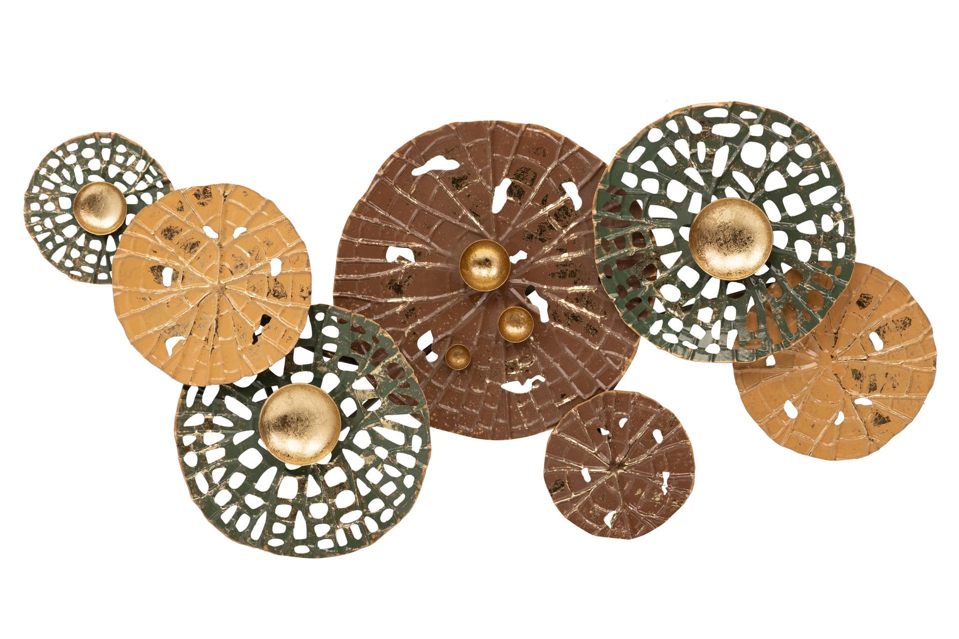 Adorno Pared Metal 90X6X50 Cm