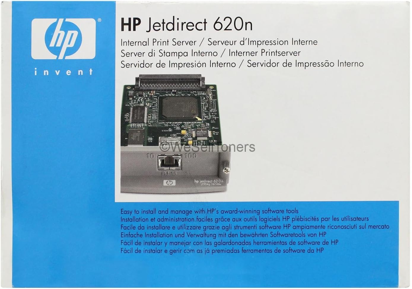 HP Jetdirect 620n Internal Print Server Ethernet (EIO) 10/100TX