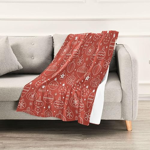 Miniatura 5 de Hand Drawn Pattern Cute Christmas Soft Plush Travel Blankets, Lightweight Winter Flannel Fleece Blanket Adults Kids Office Throws 60x90 Inches
