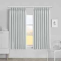 Vista 121 de MAIHER Cortina plisada para oscurecer la habitación, de 108 pulgadas, triple tejido, con aislamiento térmico, ahorro de energía, cortina plisada