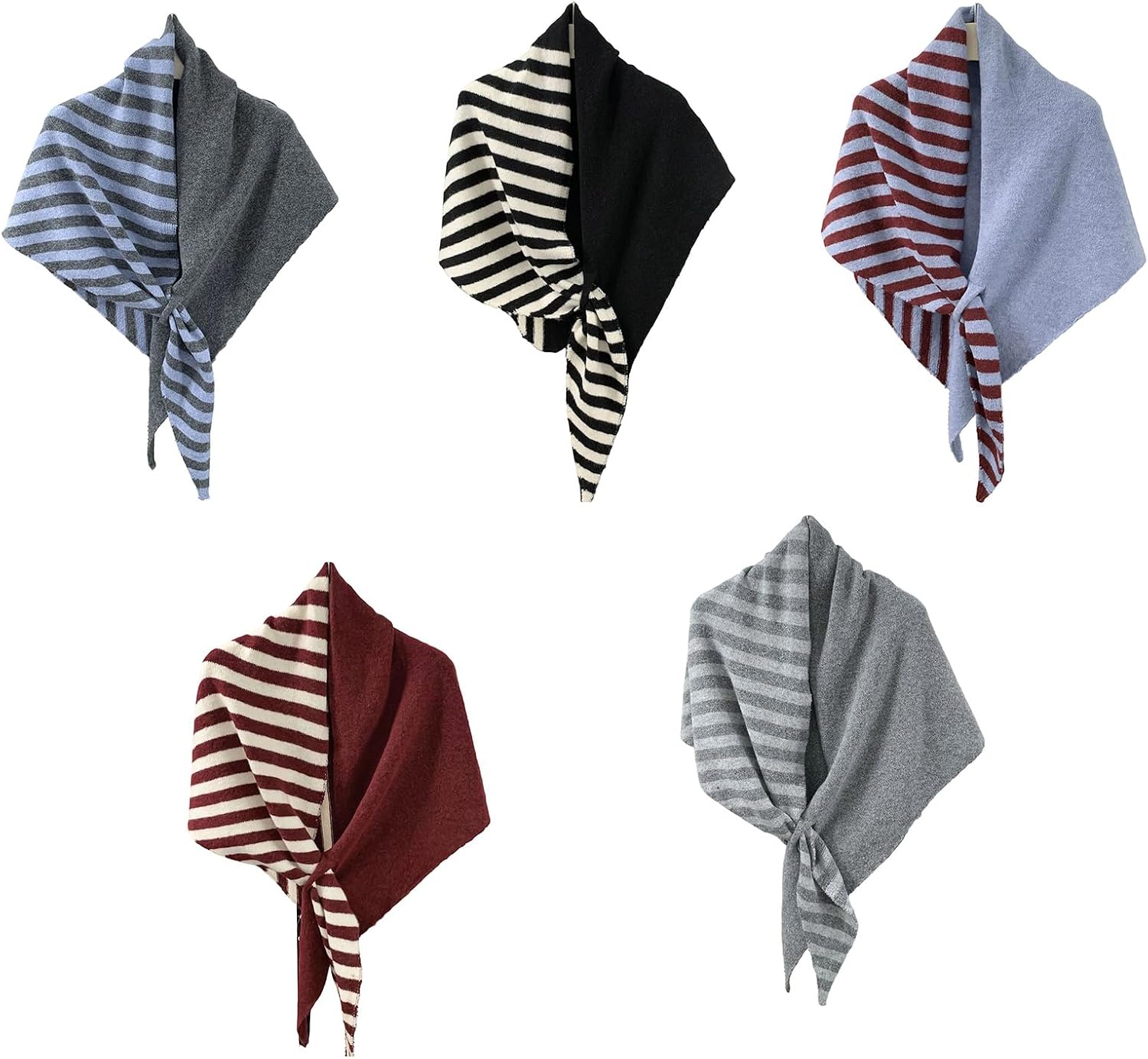 Winter Warm Shawl Scarf for Women Soft Triangular Wrap Oversized Neck Cover Cold Cover Fashion Accessory Cozy Triangular Wrap
