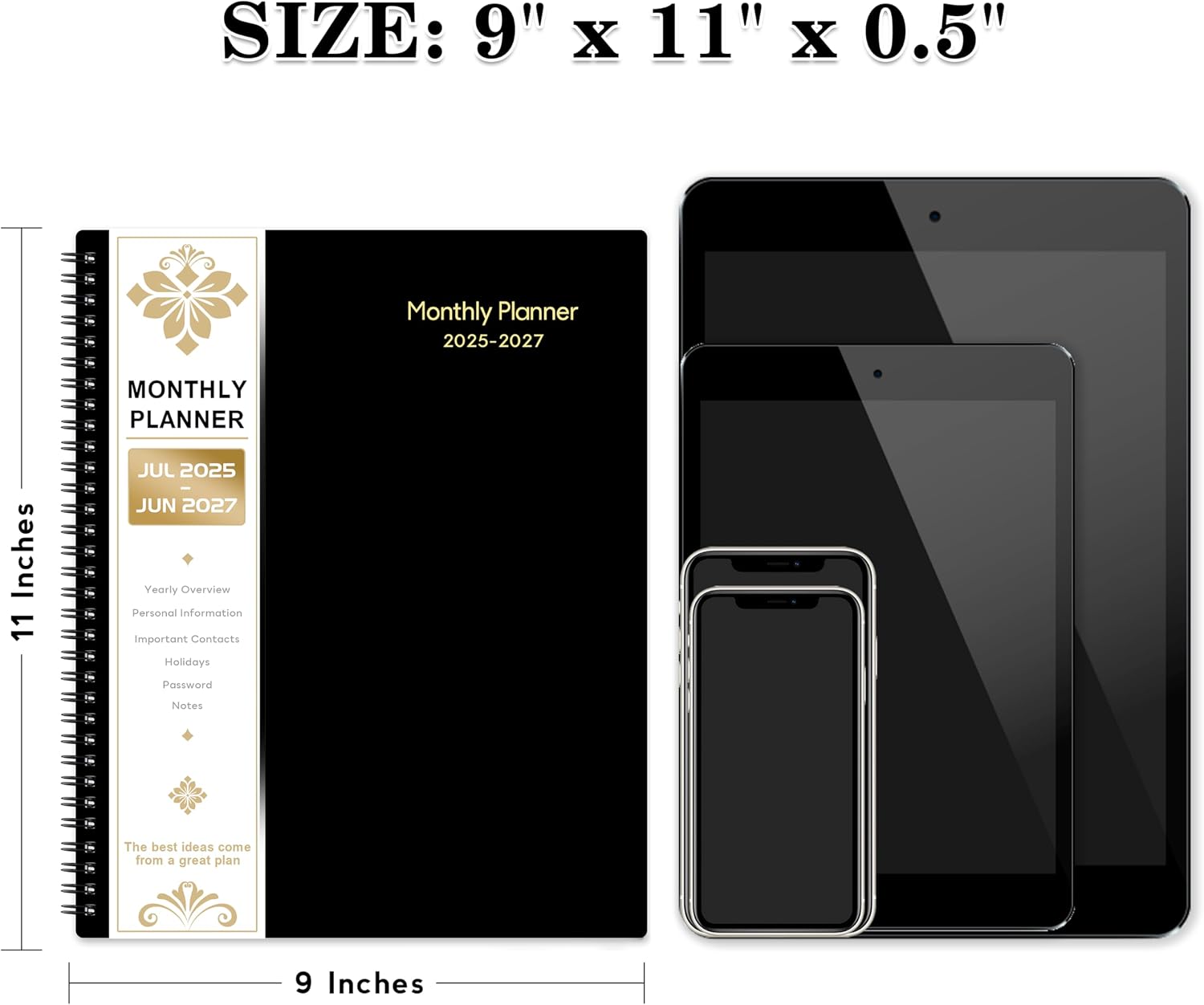 Stay Organized with the 2025-2027 Monthly Planner: Your Ultimate Scheduling Tool!