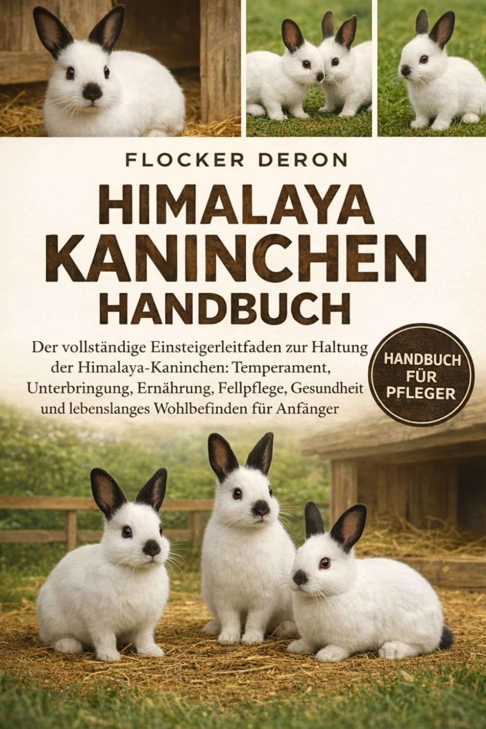 HIMALAYA-KANINCHEN-HANDBUCH: Der vollständige Einsteigerleitfaden zur Haltung der Himalaya-Kaninchen: Temperament, Unterbringung, Ernährung, ... und lebenslanges Wohlbefinden für Anfänger