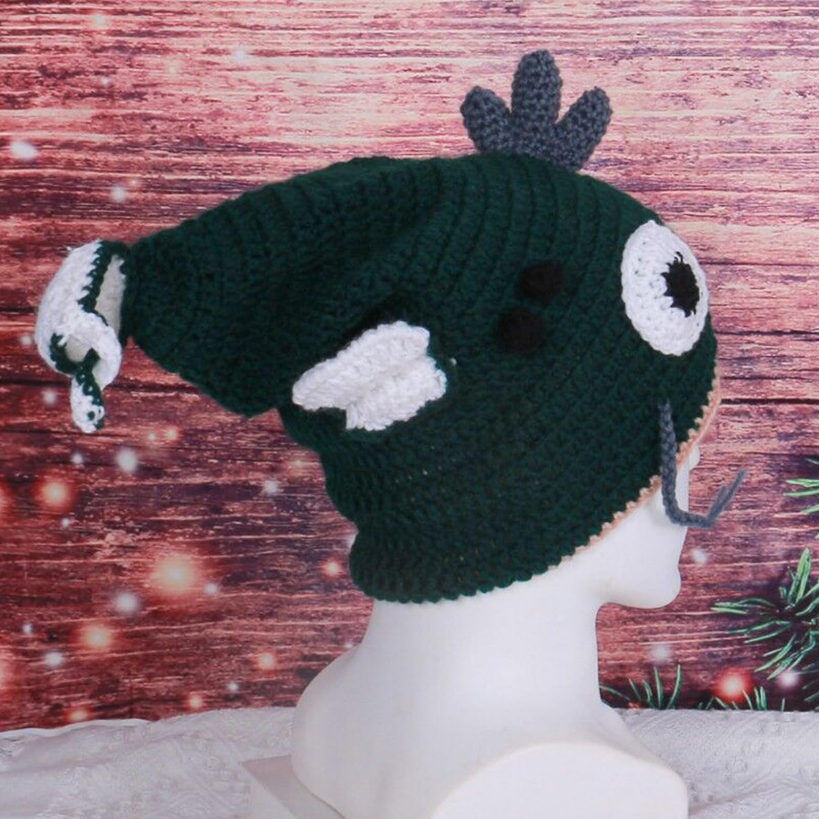 Ragazze Knit Hat Pasqua Photo Prop Carino Adorkable Costume Y2K stile fresco lavorato a maglia Pasqua Decorazione Cappelli per