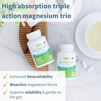 Super B Complex & Triple Magnesium Complex, High Absorption Vegan Bundle, by Igennus