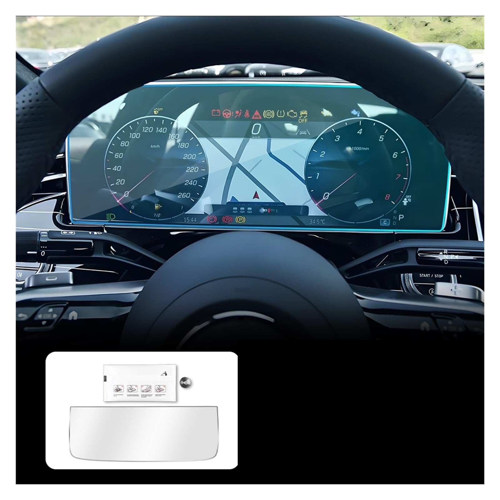 Pellicola Protettiva GPS Per Benz Classe E W214 Protezione Schermo