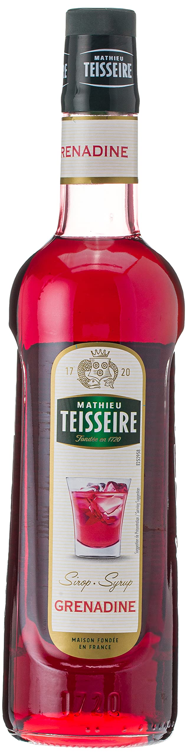 Britvic MathiEU Teisseire, Special Barman Syrup, Grenadine, 700 ML