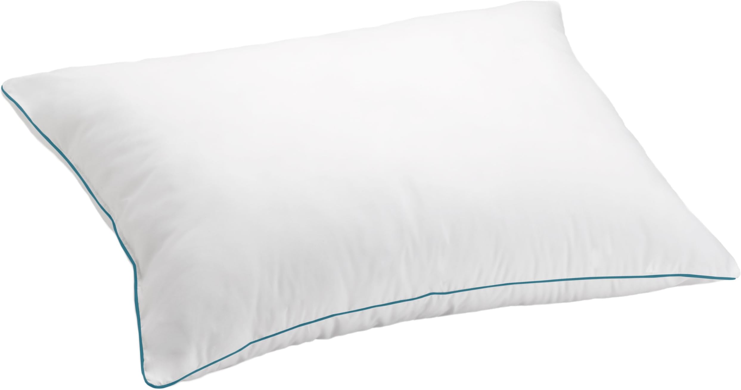 ThermalSense Temperature Balancing Pillow (White), Jumbo – Continuously Adjusts to Body Temperature as You Sleep – Moisture Wicking Technology – 300 Thread-Count 100% Cotton Sateen - Hypoallergenic Fill