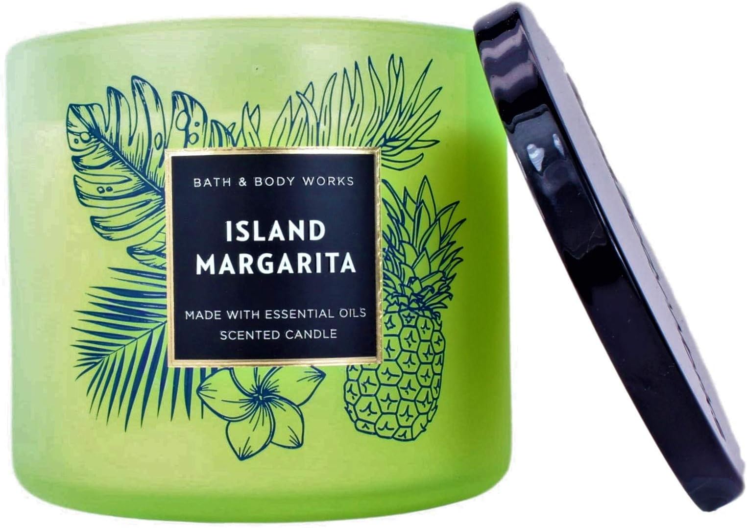 1 X Bath and Body Works Island Margarita 3 Wick Candle 14.5