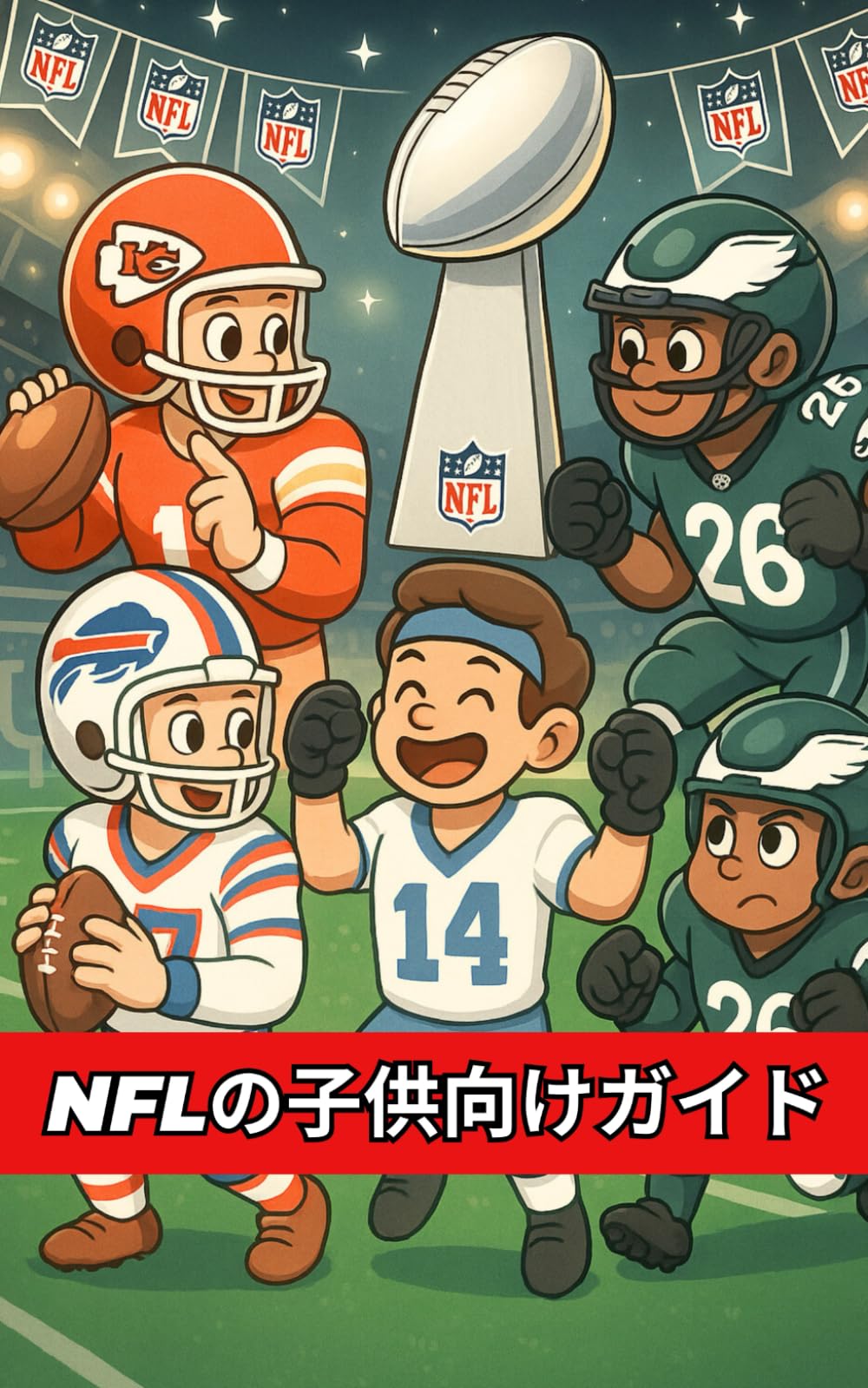NFLの子供向けガイド | VC Brothers |本 | 通販 | Amazon