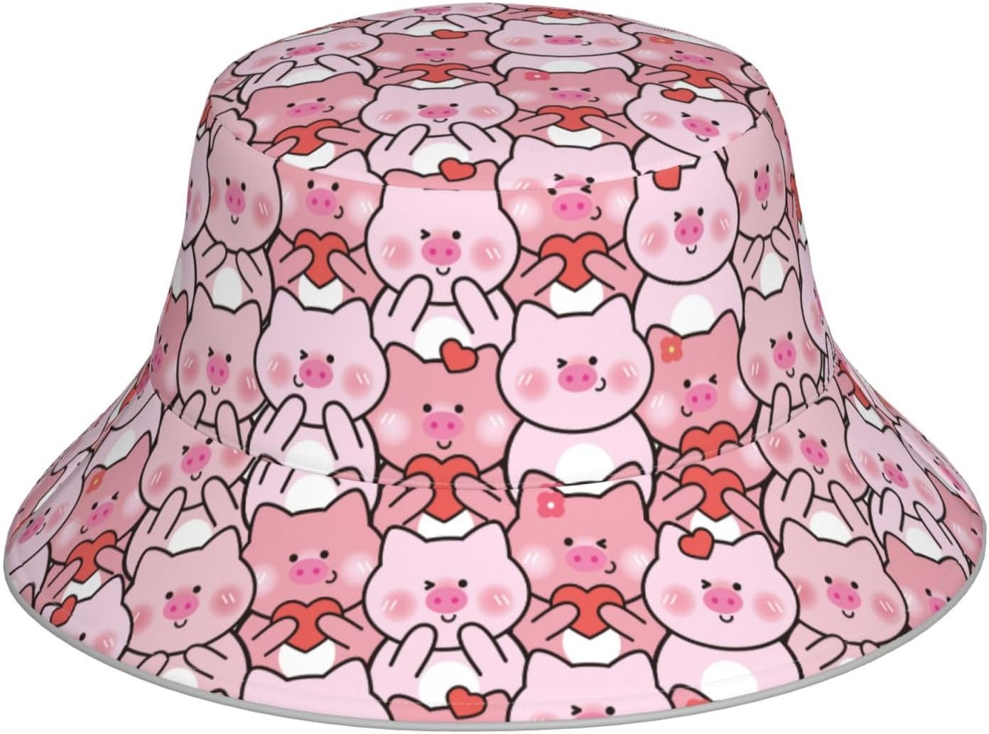 Bucket Hat for Men Women Packable Reversible Printed Summer Hats - Image 2