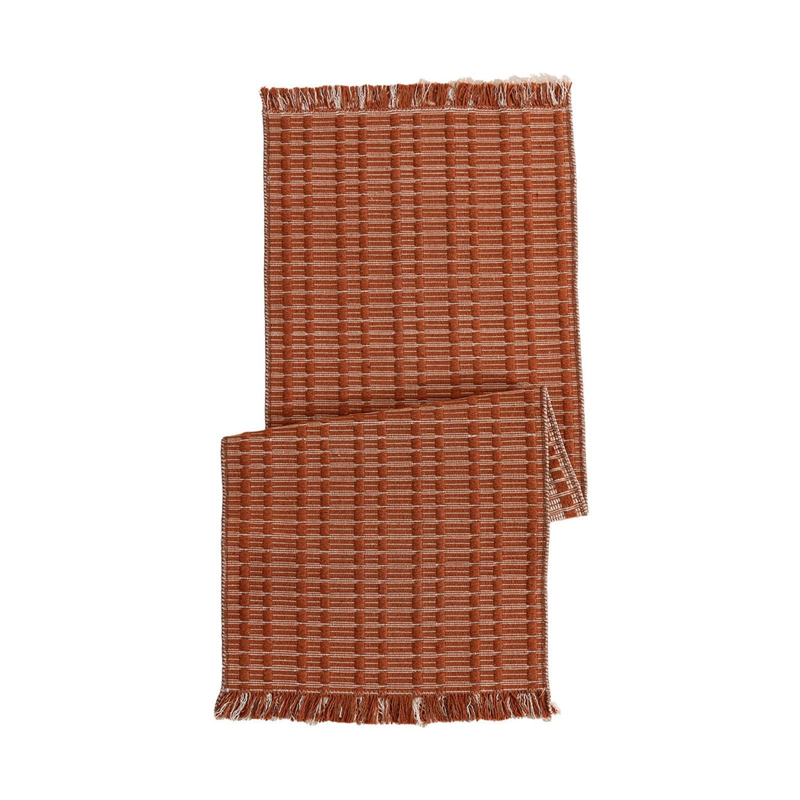 Vintage Plaid Table Runner,Farmhouse-style Fabric Table Runner,Suitable for Dining Tables, Sideboards, Coffee Tables, and Home Tabletop Decor(Red,L220cm/86.6in)