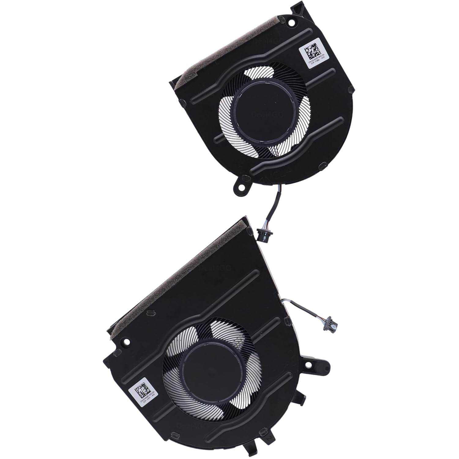 Deal4GO CPU & GPU Graphics Cooling Fan GJN2R CNNWF Replacement for Dell Inspiron 15 7510 16 7610 (with RTX 3050 GTX 1650)