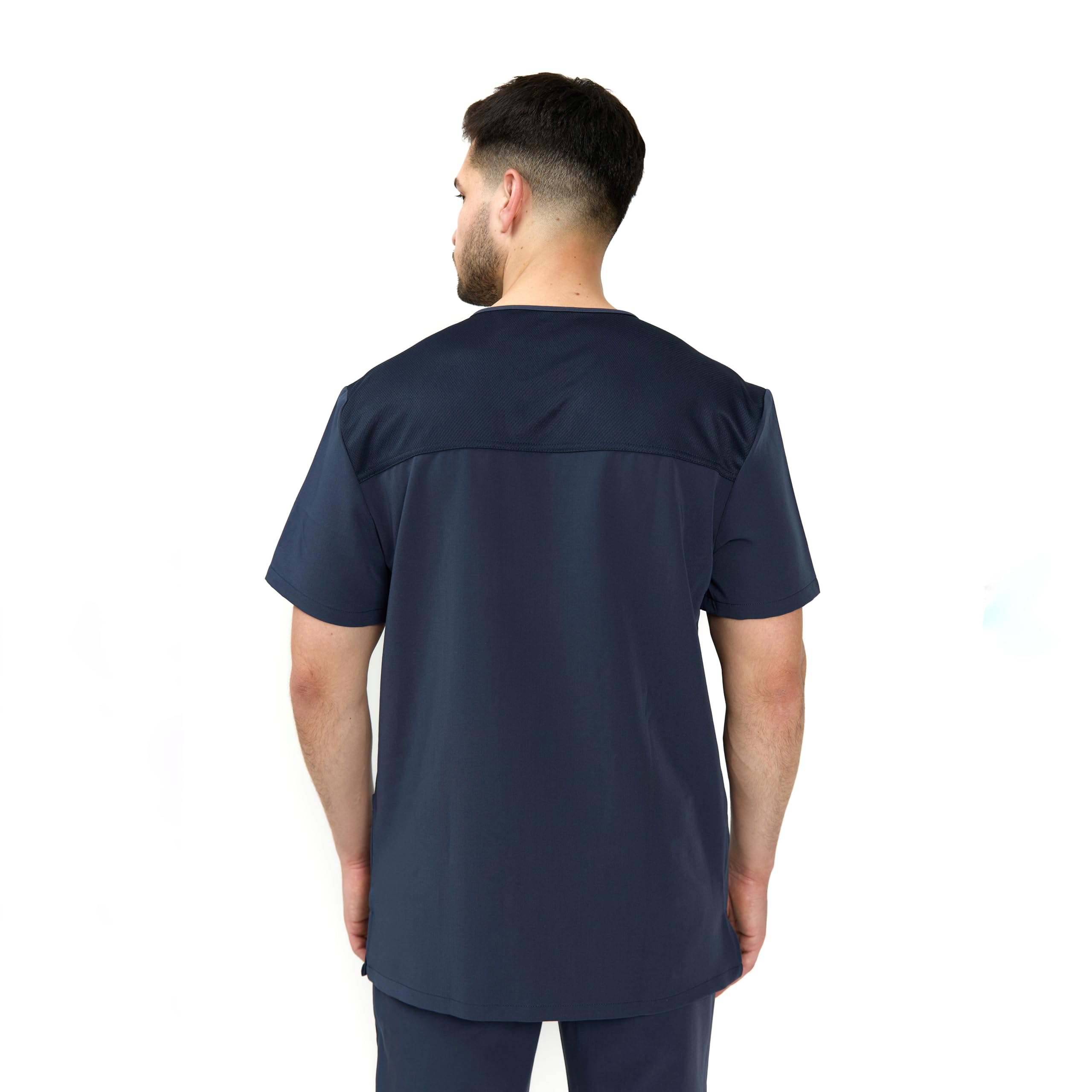 Conjunto Sanitario Hombre Plum – Uniforme médico con Bolsillos | Pijama Sanitario Transpirable para Hospital y clínica