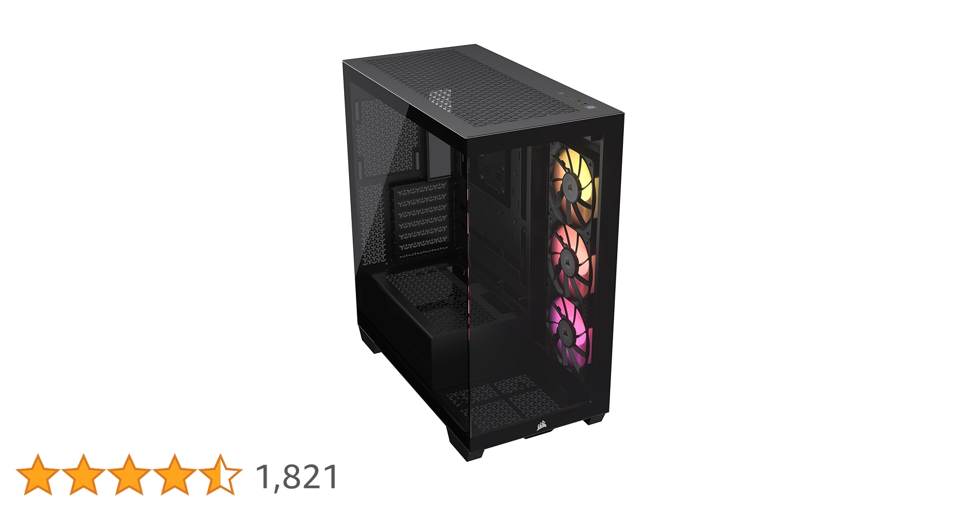 Amazon | CORSAIR iCUE LINK 3500X RGB Tempered Glass ミドル