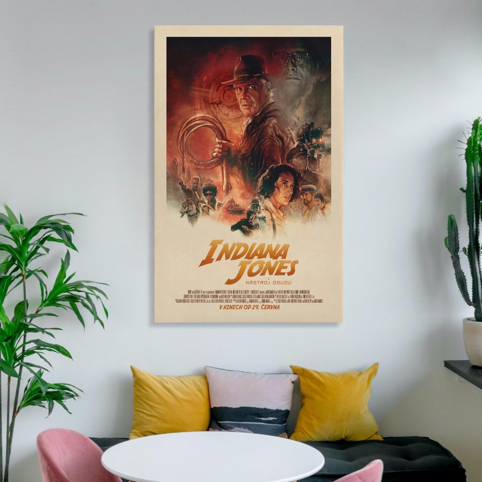 Amazon.co.jp: 古典の映画インディジョーンズと運命のダイヤルポスター