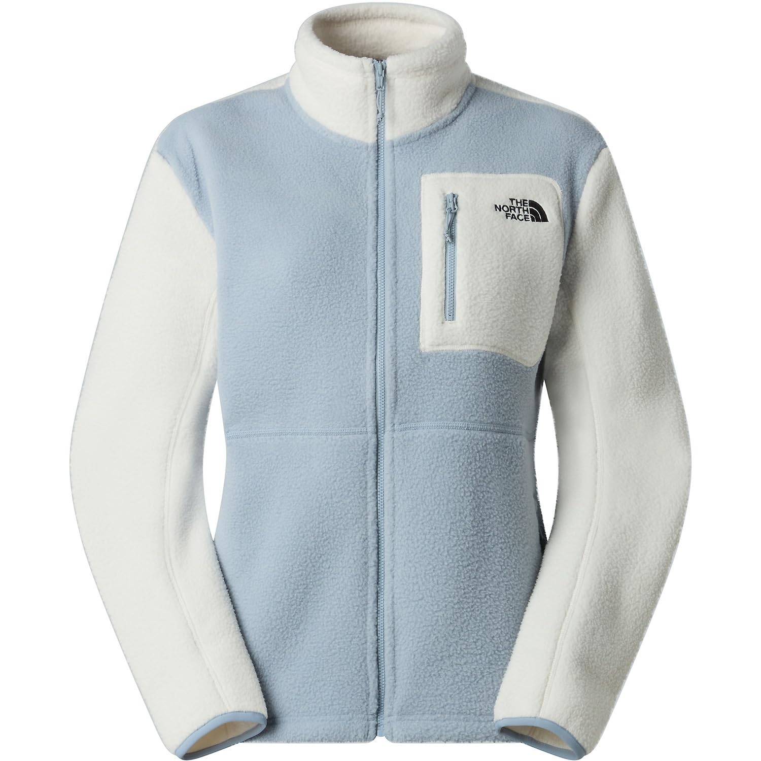 Women's Yumiori Full Zip Jacket | Lightweight Fleece Coat With Embroidered Logo, Zip Pockets