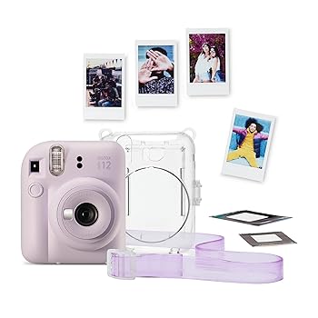 Instax Mini 12 Instant Camera Bundle Lilac Purple