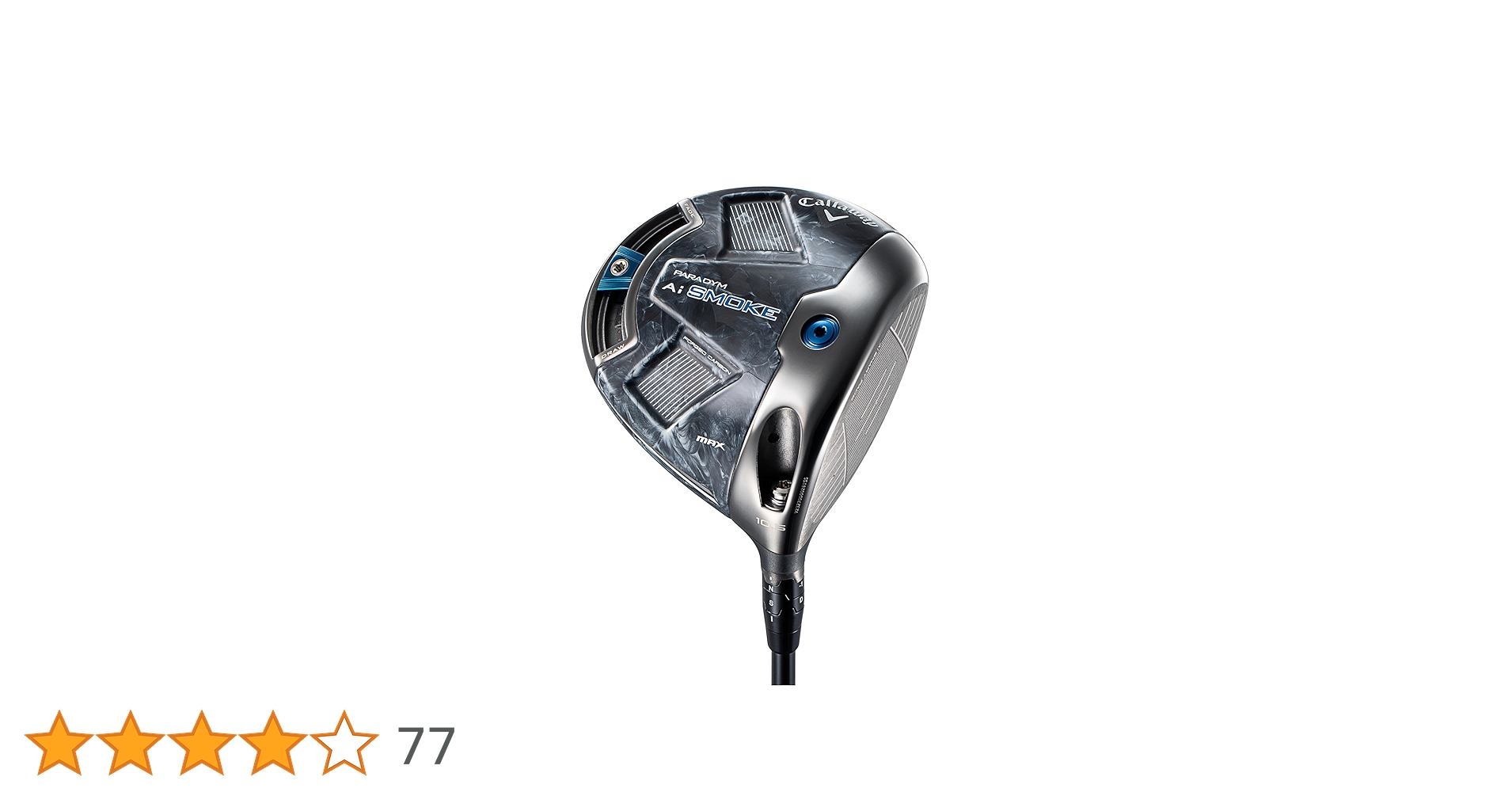 美品❗️PARADYM AiSMOKE MAX ドライバー10.5 純正S Amazon.co.jp: キャロウェイ(Callaway) 右用 ドライバー PARADYM