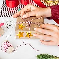 Vista 7 de 500 UNIDADES de calcomanías de estrella dorada holográficas, calcomanías de 1 pulgada autoadhesivas metálicas de purpurina de papel de aluminio