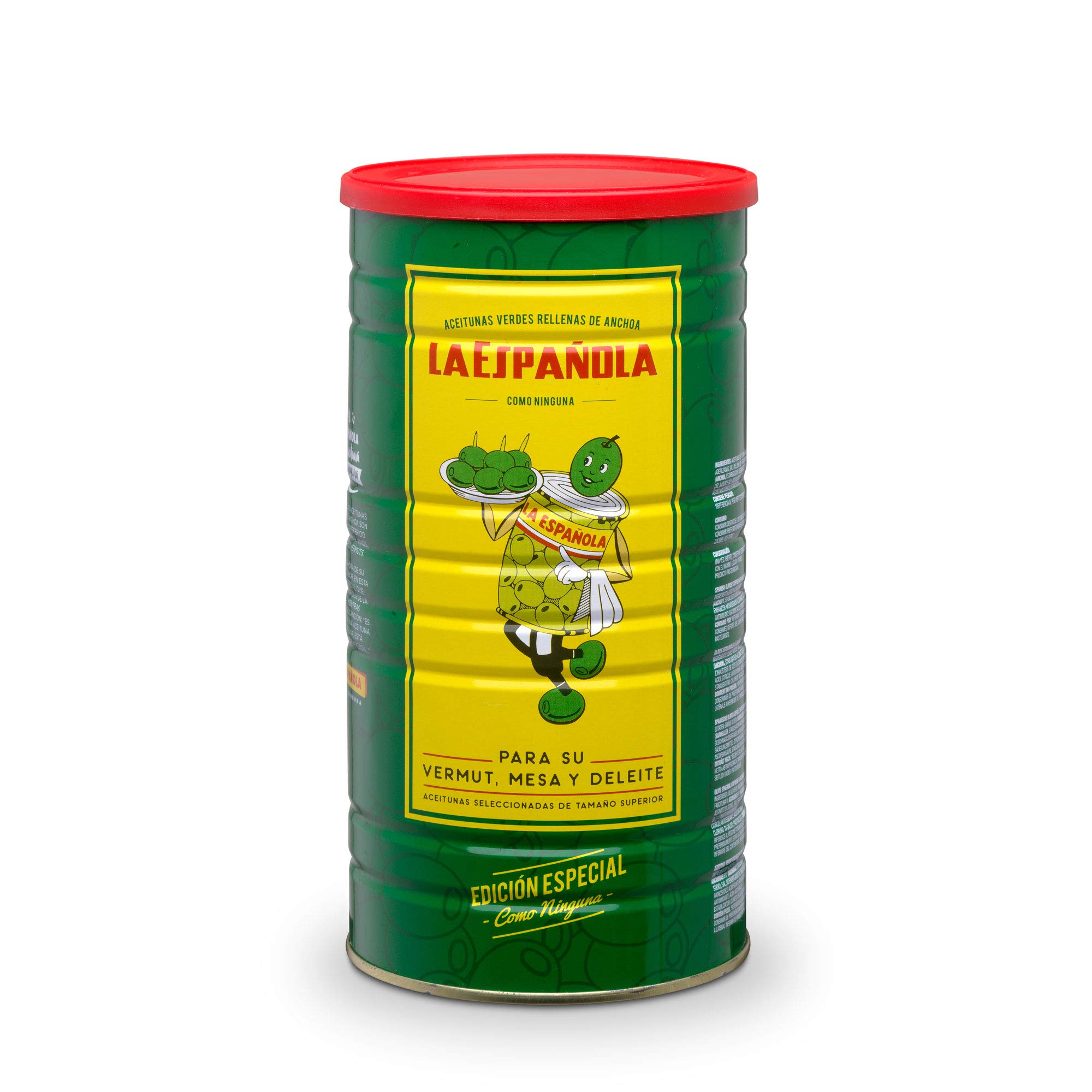 La Española Edición Especial Rellena de Anchoa 600 gr Pack 6 uds