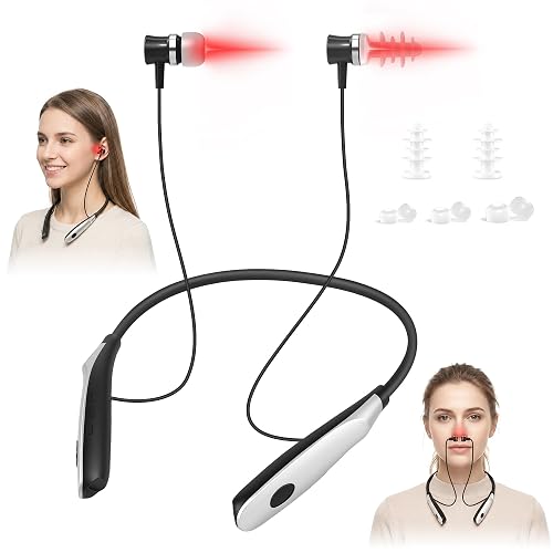 Red Light Therapy for Ears & Nose, 2-in-1 Infrared Nasal
