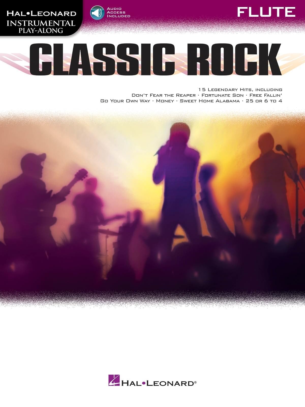 Classic Rock Instrumental Play-Along for Flute (Hal Leonard Instrumental Play-along)