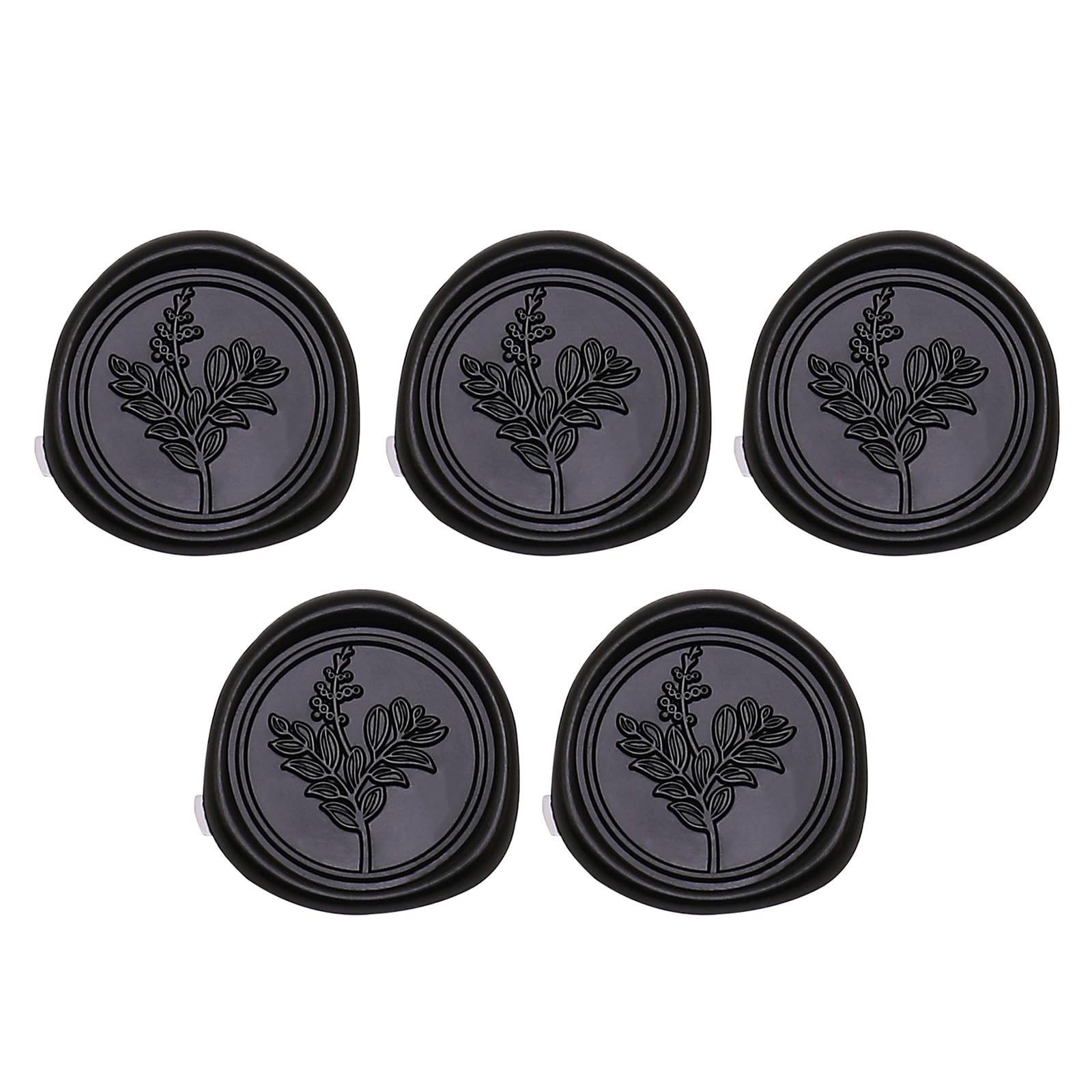 5 / 10Pcs Antique Seal Sticker Adhesive Labels Embossed Seal Stamp Sticker for Invitations Envelope Scrapbooking Envelope Seals