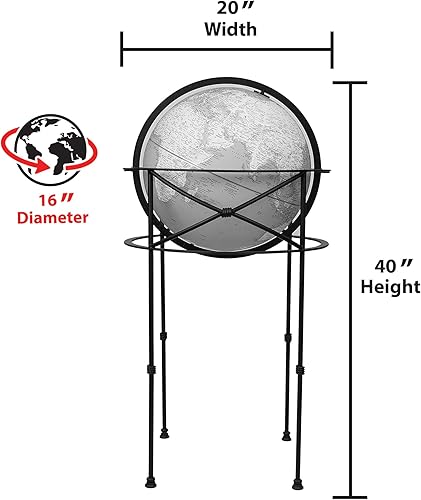 Miniatura 5 de Replogle Dawson 16" de diámetro, Antique