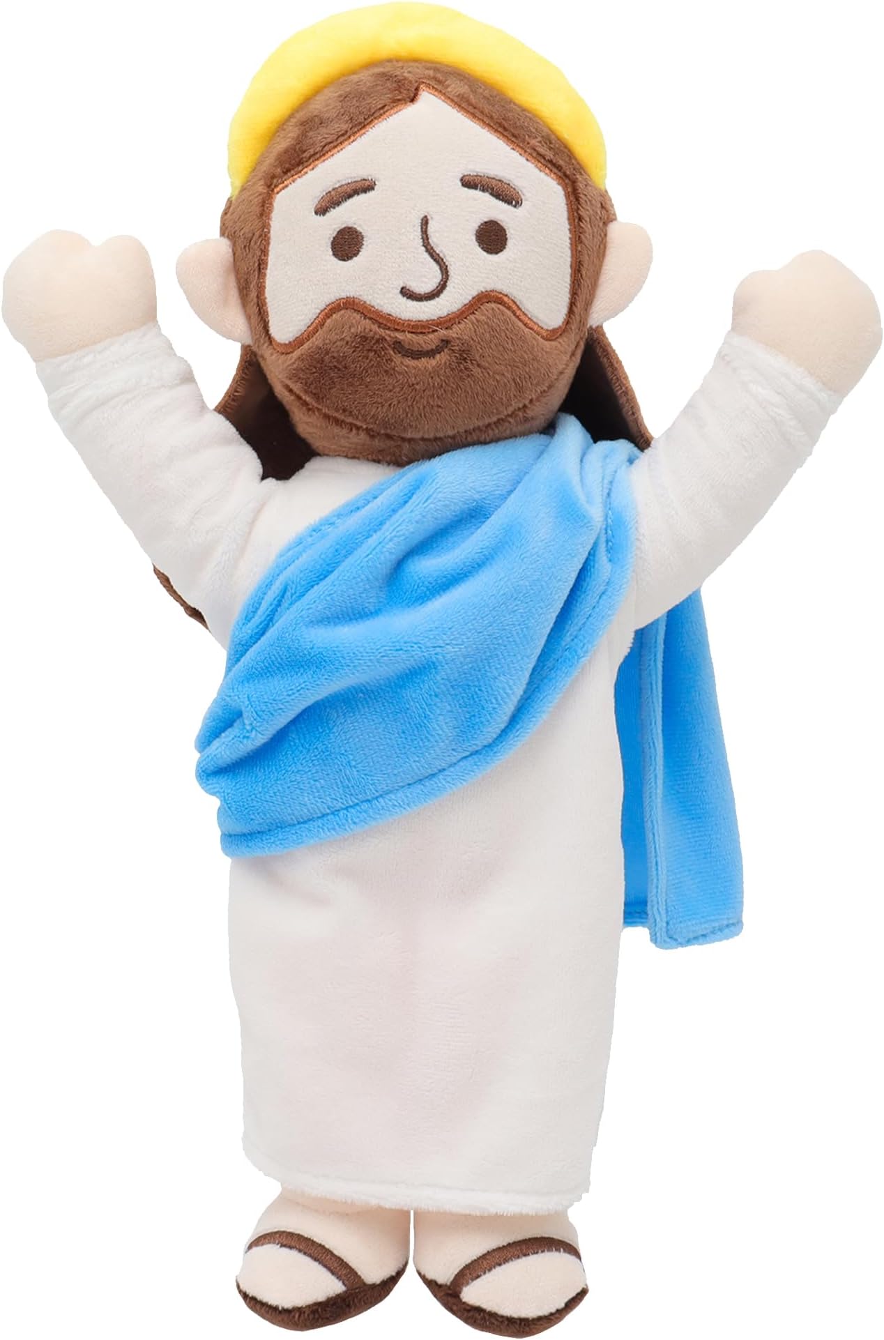 13" Jesus Plush Jesus Stuffed Doll Christian Plushie Doll for Easter Christmas Church Religious Gifts for Kids Adults
