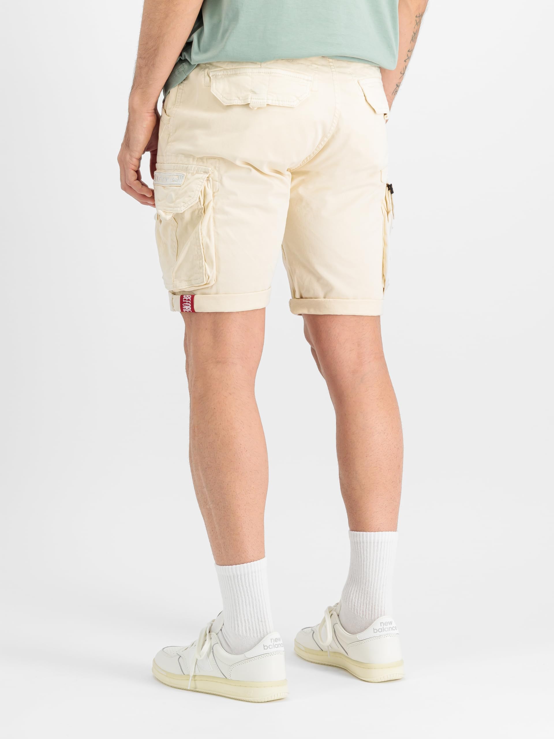 ALPHA INDUSTRIES Alpha Industries Crew Short Męskie Krótkie Spodenki - Szorty cargo Mężczyźni