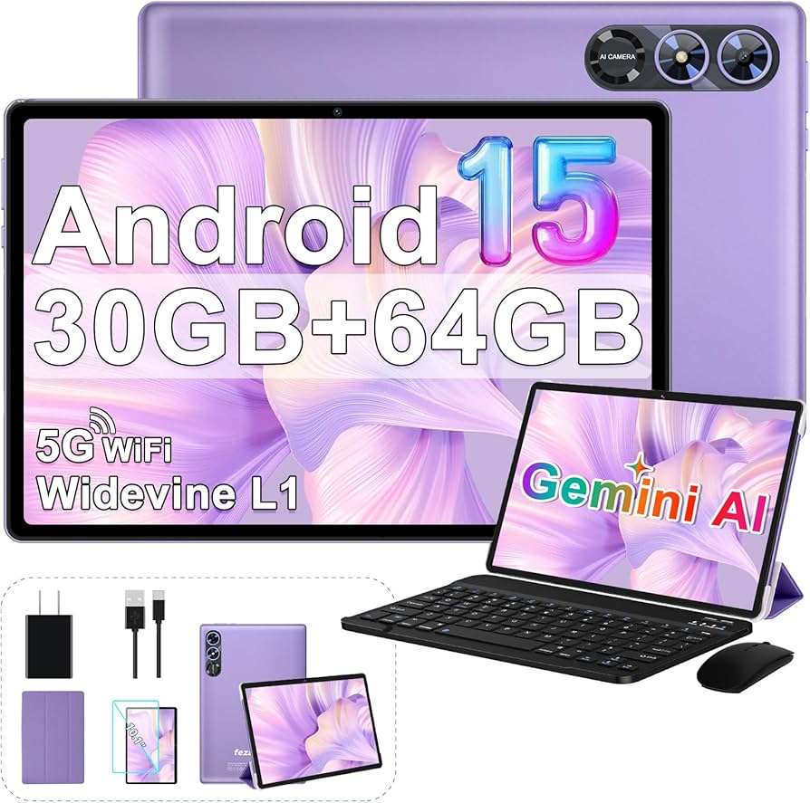 2025新登場 Android15 タブレット 10インチ 30GB+128GB Amazon.co.jp: 【2025新登場・Android 15 タブレット 大画面】 10