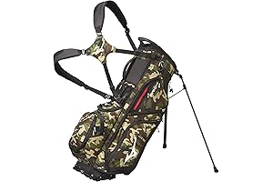 Mizuno BR-DX 14-Way Hybrid Golf Stand Bag with Camo Accents