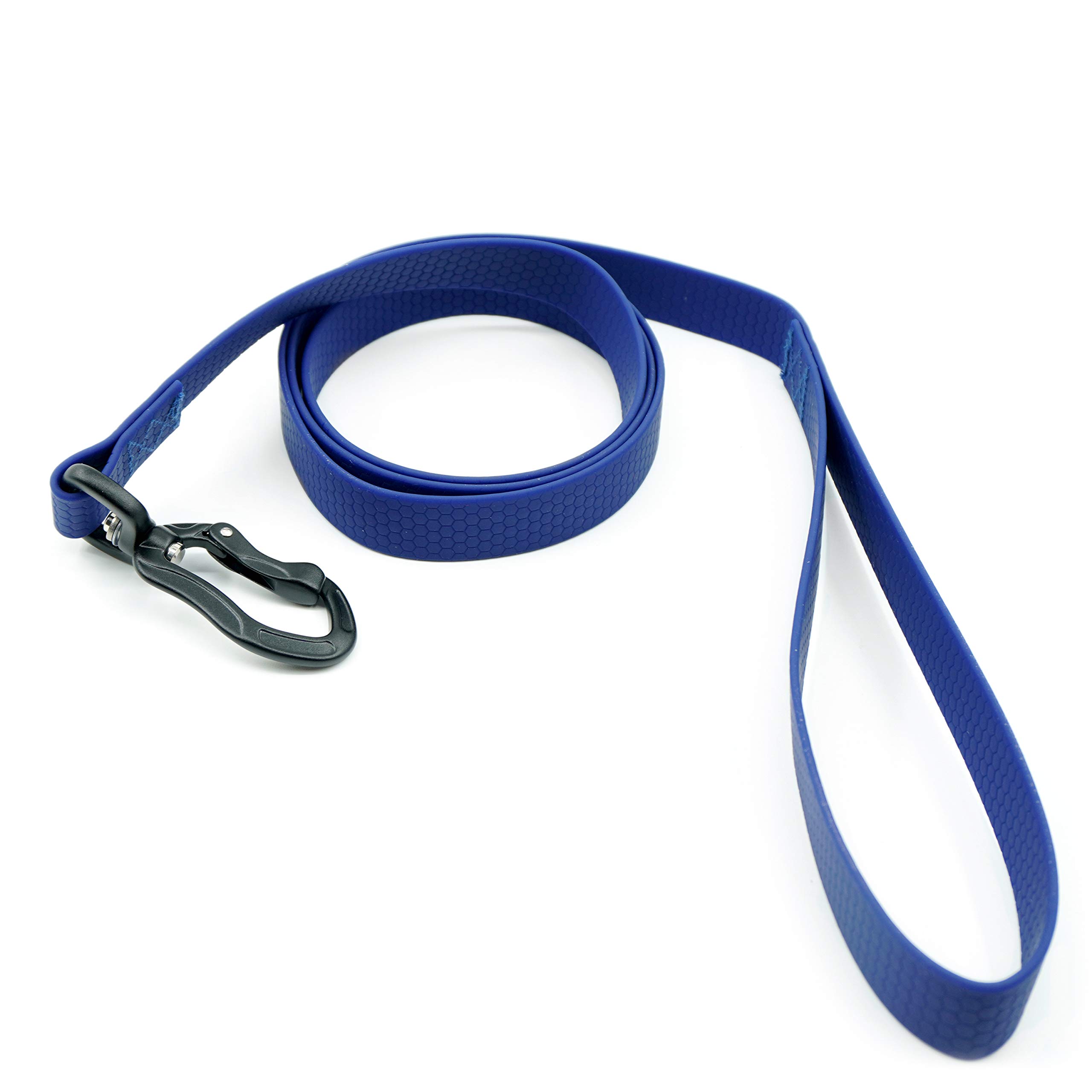 Heavy Duty Dog Leash 4 & 6 FT with Comfortable Handle Lightweight Waterproof Lead with Durable Clip Strong PVC Coating for Small Medium Large Dogs (4 ft Ultra-Light)