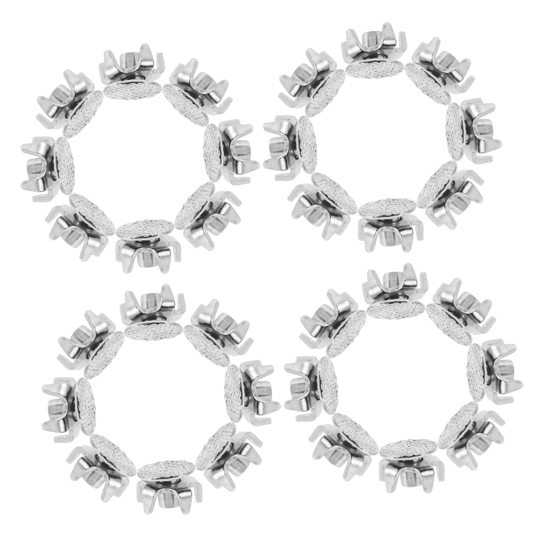 BRIGHTFUFU Ice Traction Cleats for Boots Universal Non-Slip Grippers for Outdoor Activities