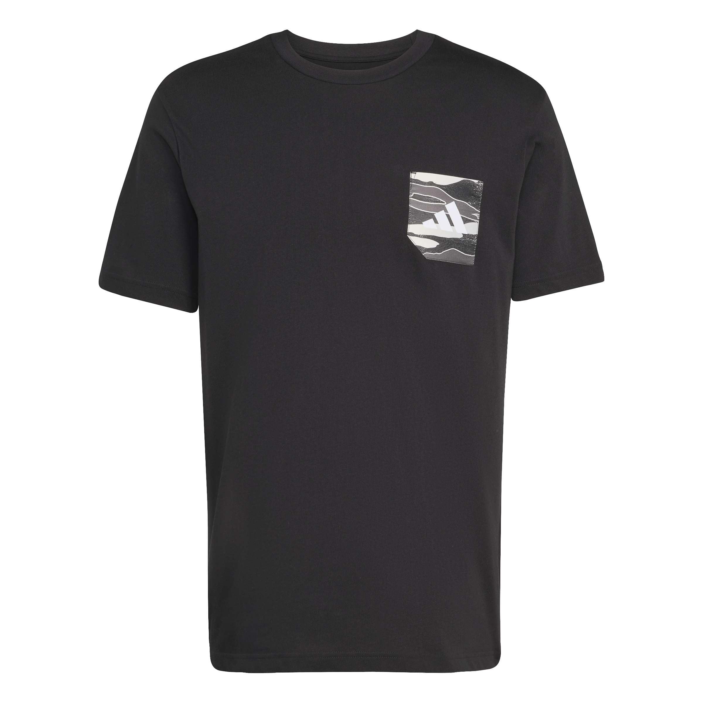Adidas Men's Noir T-Shirt Camo