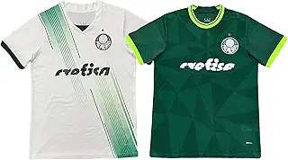 [nicepuss] サッカー ユニフォーム 23-24 パルメイラス ホーム アウェイ 半袖 Tシャツ 空白番号 サッカーウェア 夏服 大人用 練習服 サッカージャージ 通気性と速 乾性に優れ 記念シャツ 快適 男女兼用 非公式 [並行輸入品]