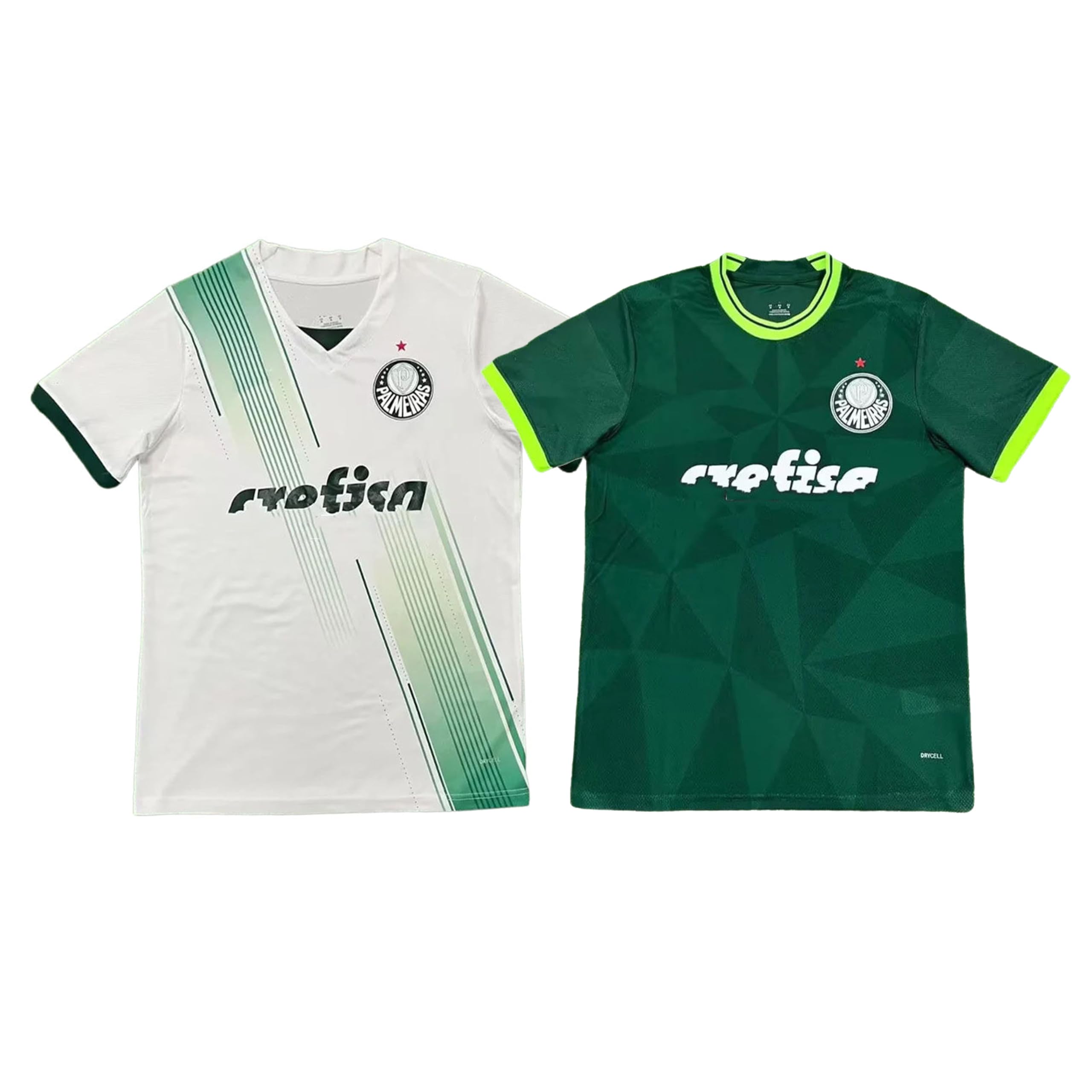 [nicepuss] サッカー ユニフォーム 23-24 パルメイラス ホーム アウェイ 半袖 Tシャツ 空白番号 サッカーウェア 夏服 大人用 練習服 サッカージャージ 通気性と速 乾性に優れ 記念シャツ 快適 男女兼用 非公式 [並行輸入品]