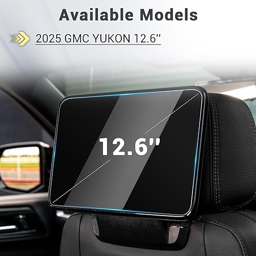 Miniatura 11 de Protector de pantalla para GMC Sierra 1500/2500HD/3500HD (AT4/AT4X/Denali/Denali Ultimate) Protector de pantalla táctil de 13.4 pulgadas y 12.3 Kit