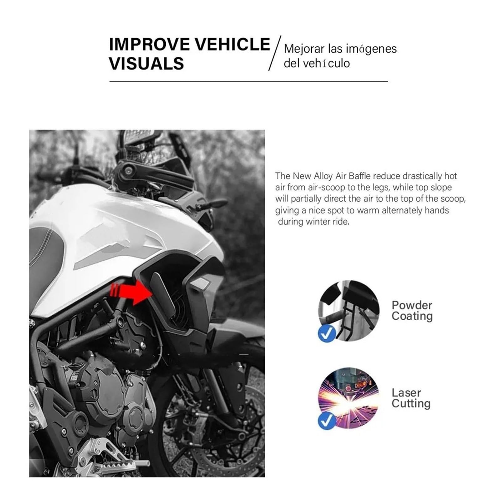 Pasuje Do Tiger 900 GT PRO Tiger900 Rally LOW 2020 - Deflektory Powietrza Wentylatora Chłodnicy Pasujące 850 Osłona przeciwsłoneczna Deflektor