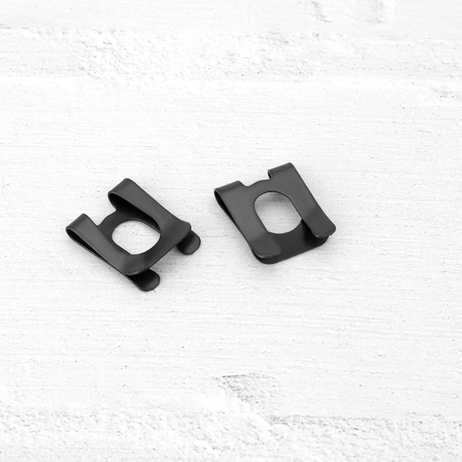 The Lord of the Tools 20Pcs Fermaglio Elastico SL Clip M8 Molla Di Arresto Per Albero Bullone DK Anello Sicurezza Anti-allentamento Scheda Per Auto Giocattoli Mobili 8x18mm Nero