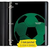 Five Star Folder, 4 Pocket, Water-Resistant Paper Folder, Assorted Sports Designs, Design Selected for You, 1 Count (33176) – view 6