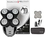 Remington Rasoir électrique [Spécial Tête rasée/chauve] RX5 Ultimate (Ultra Rapide & Facile, 5 têtes rotatives flexibles, Résultat Précis, Utilisation sans Fil 50min,Wet&Dry) Tondeuse XR1501 - 1