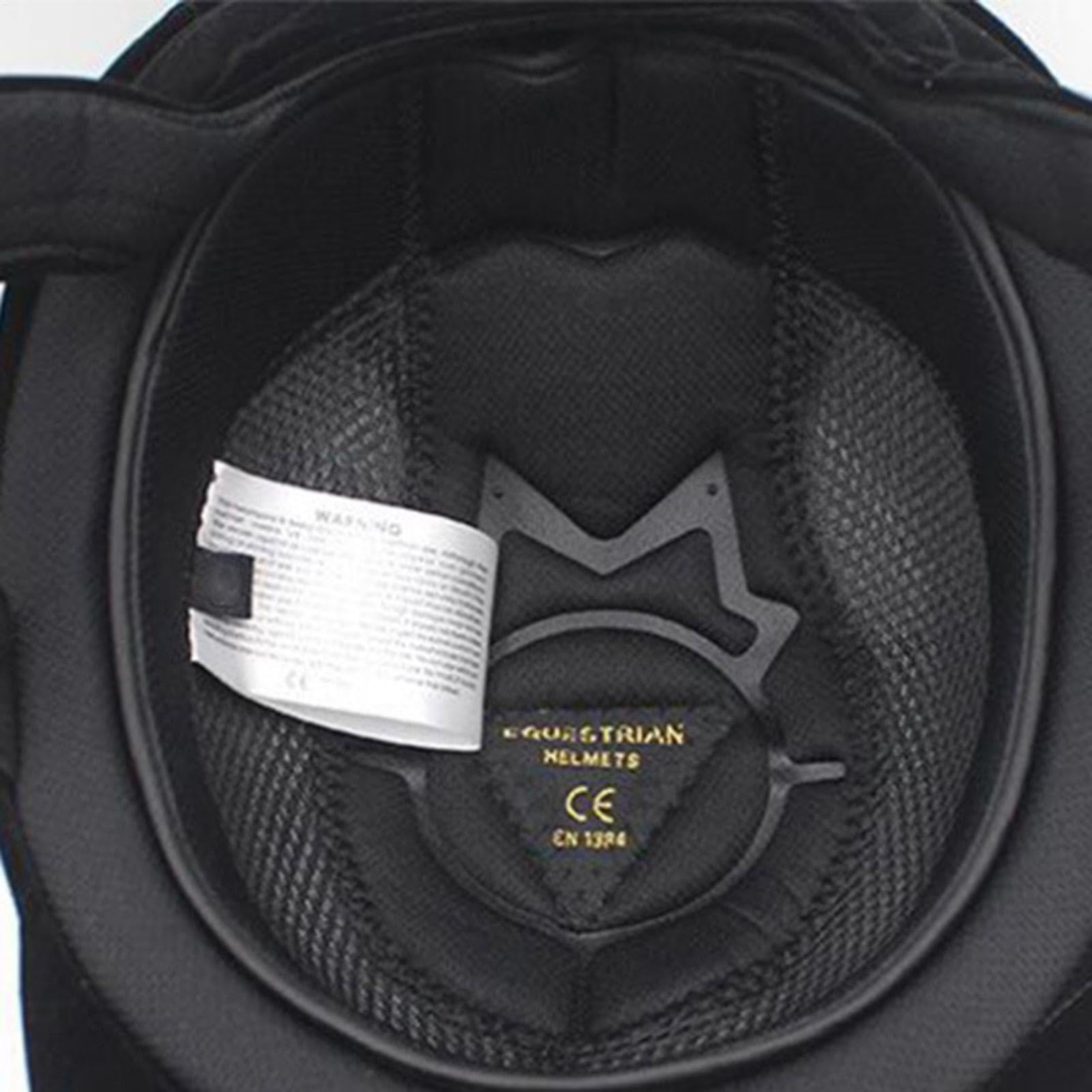 Casco de equitación, casco de equitación para mujer y hombre, casco deportivo, casco de equitación, casco ajustable para protección ecuestre, sombreros de seguridad para equitación, casco de