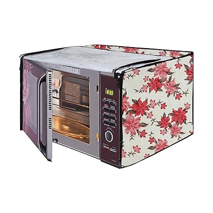 Aavya Unique Fashion Microwave Oven Cover Dust Proof & Water Proof for 21 Litre Convection Microwave Oven Cover,2,Multicolor