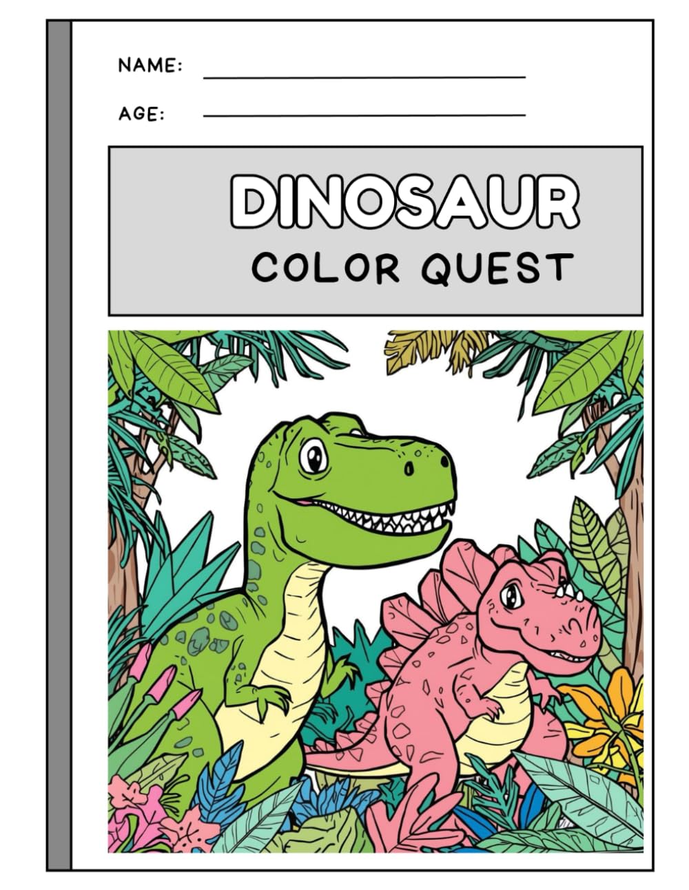 Dinosaur Color Quest